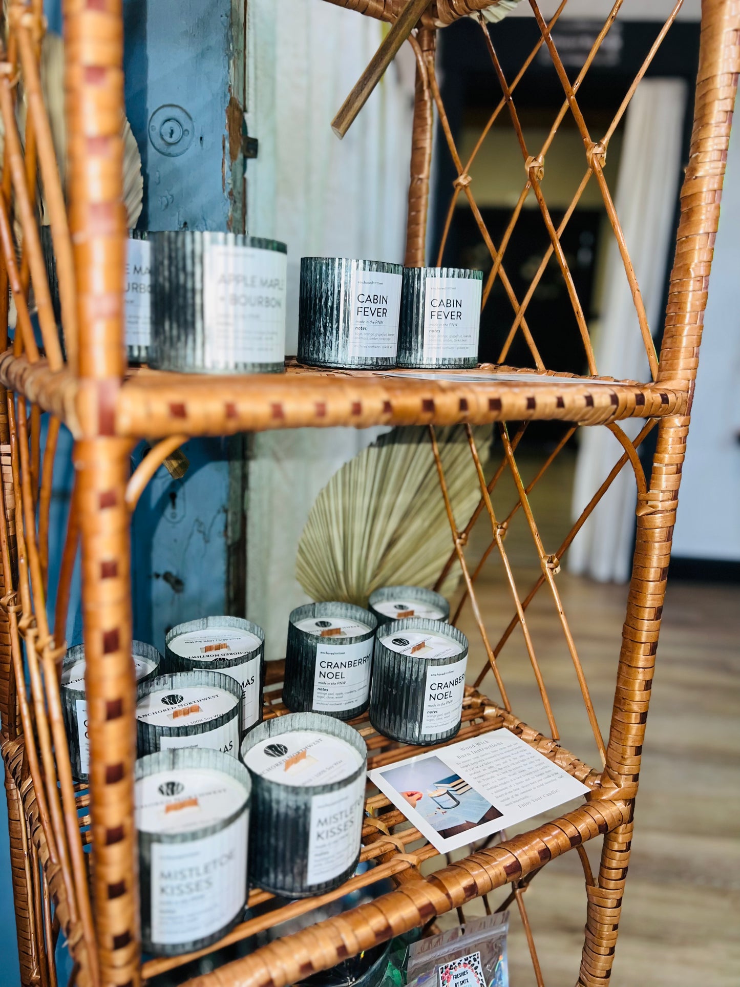 10oz Wood Wick Rustic Soy Candle