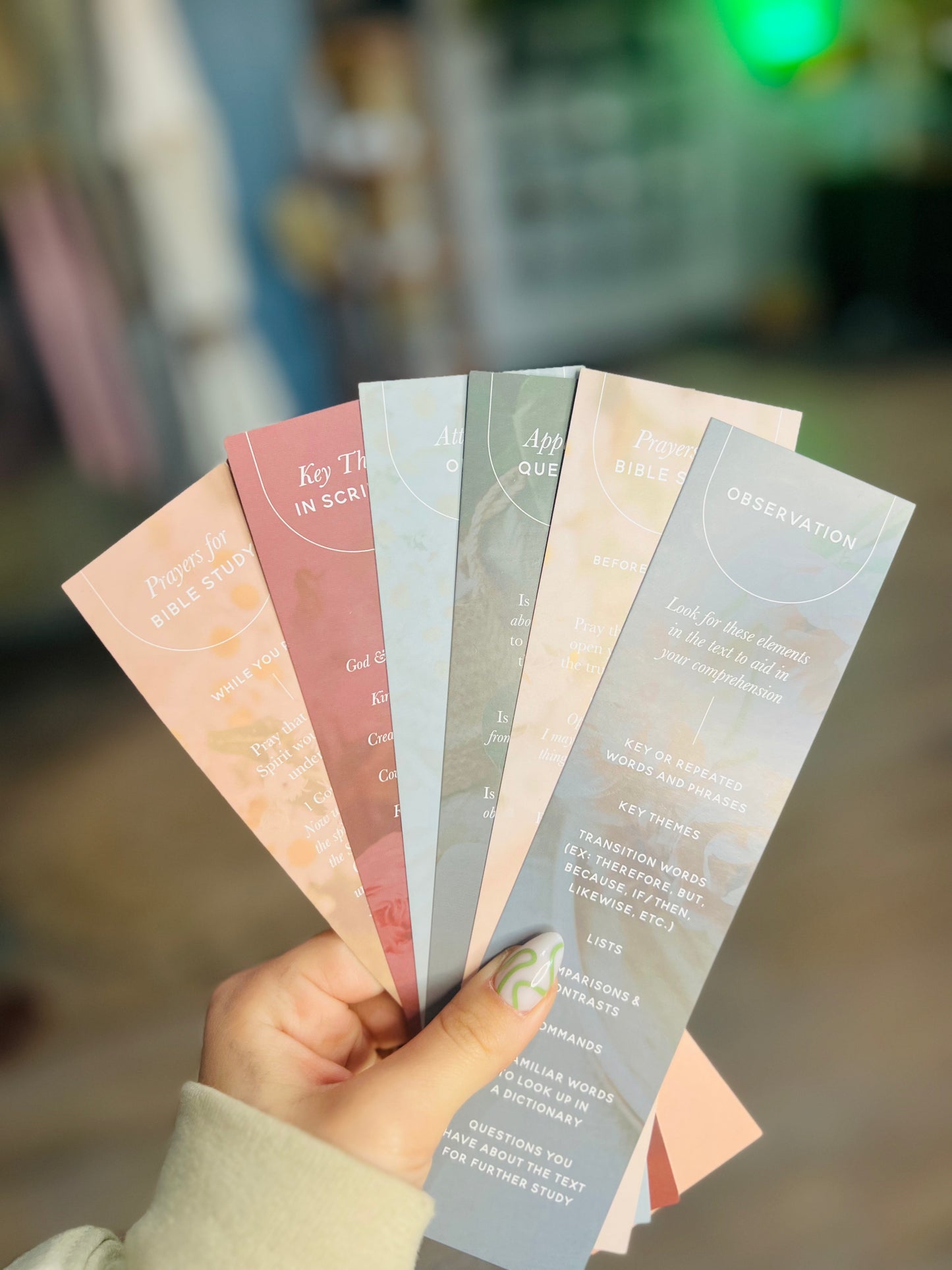 Bible Study Bookmarks