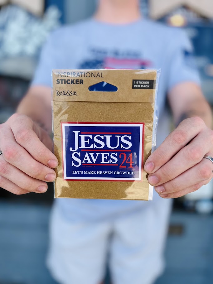 Jesus Saves 24 | Sticker
