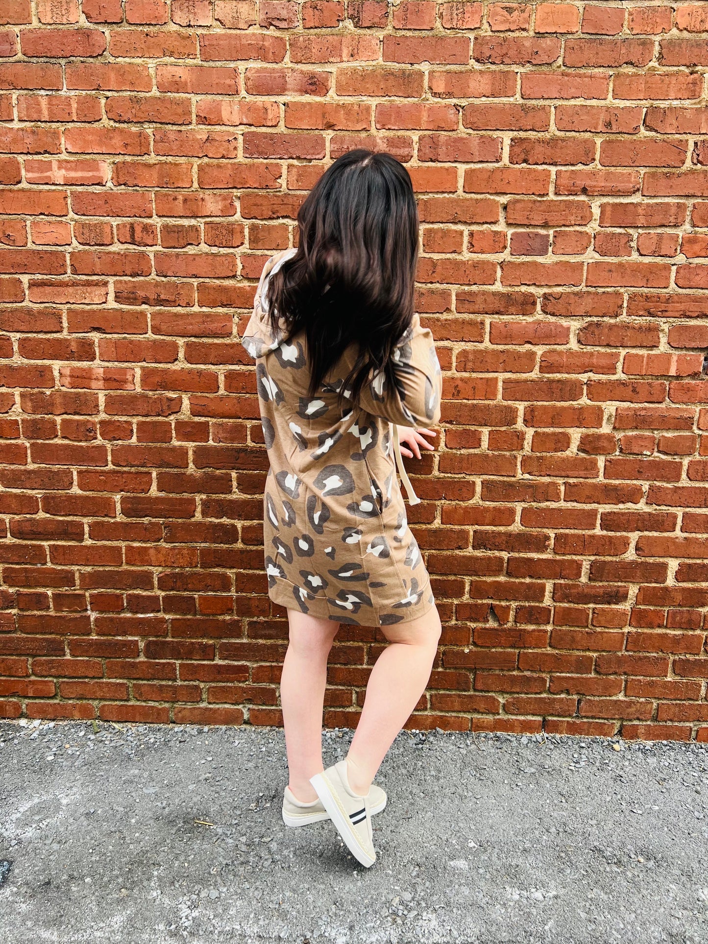 Butter Soft Leopard Longline Hoodie