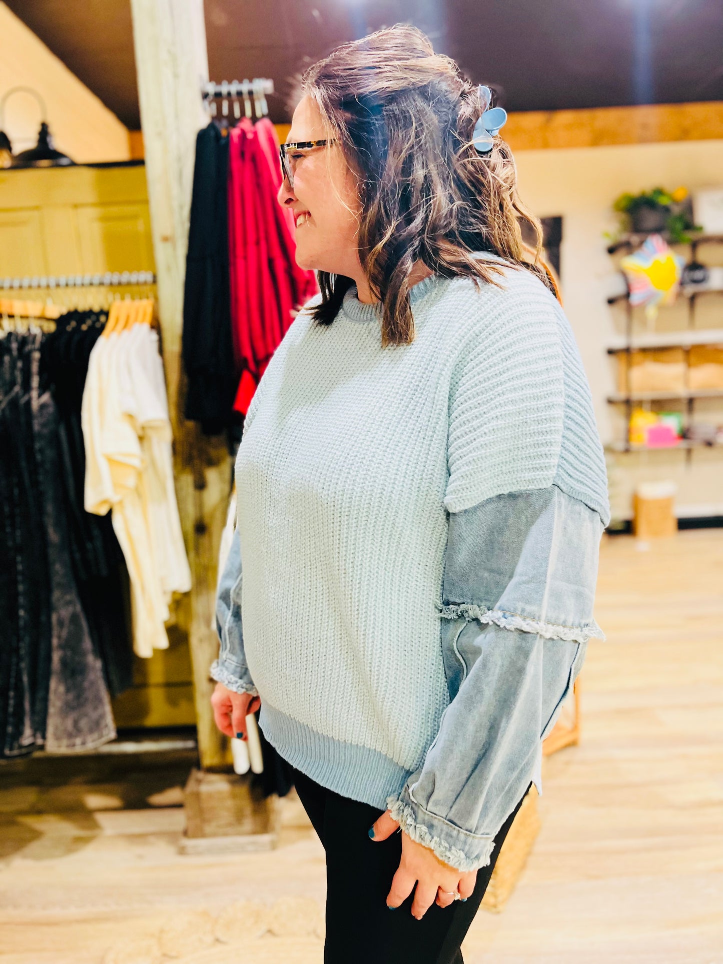 Take Refuge Sweater Curvy