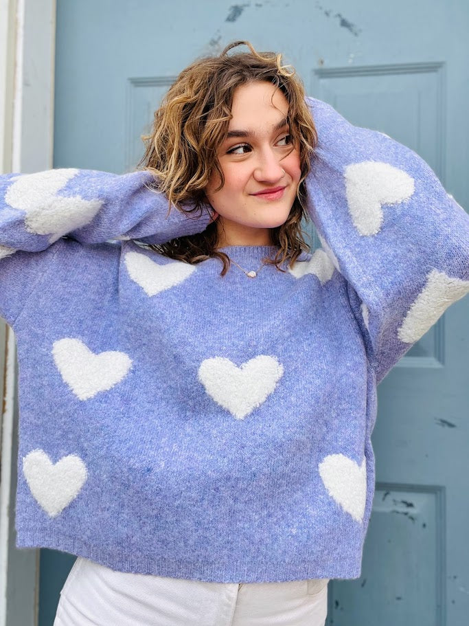 Lovely Heart Sweater