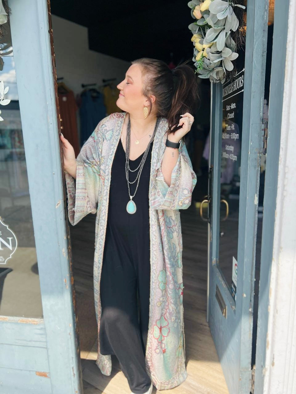 Lydia | Floral Boho Duster