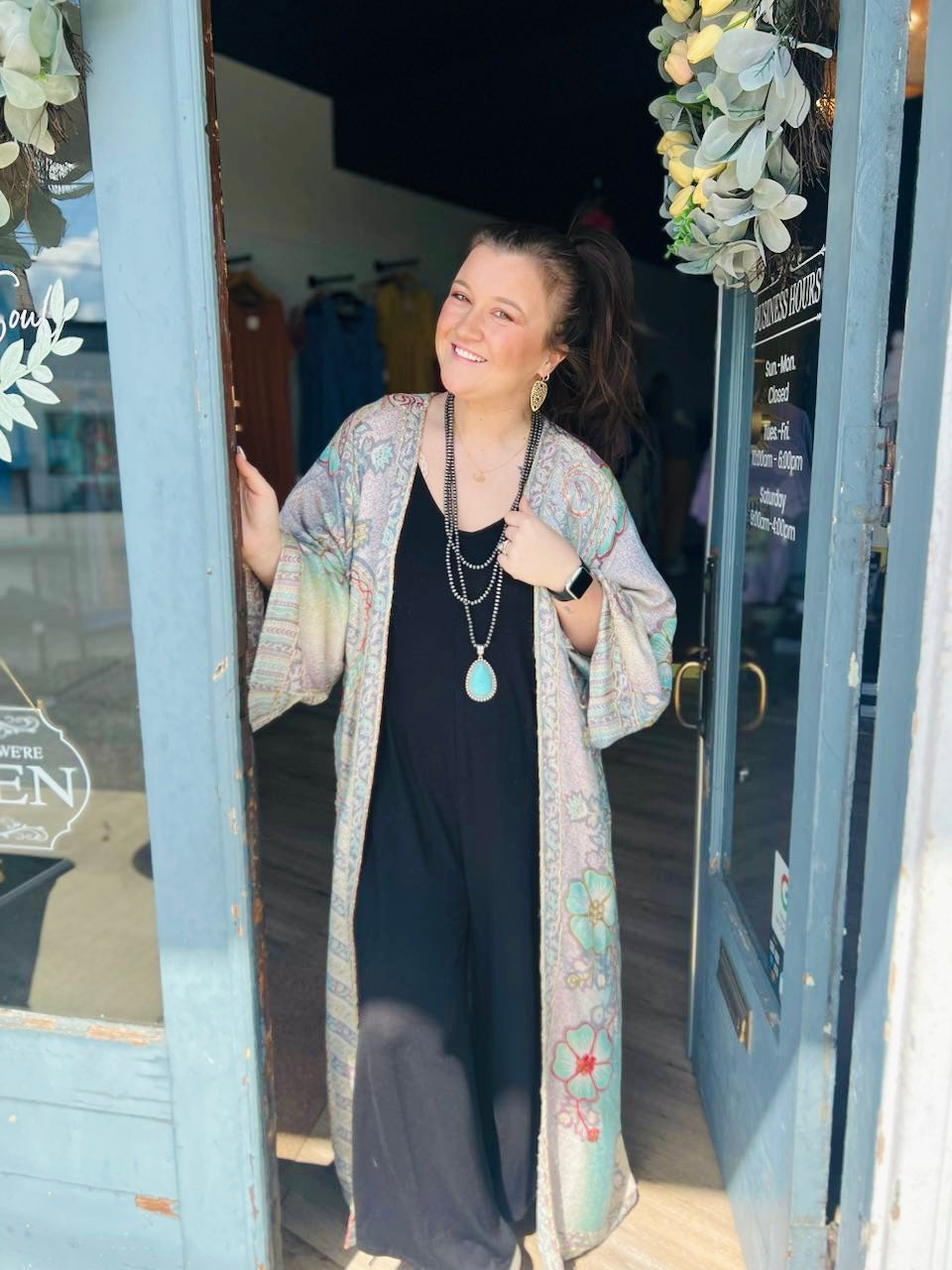 Lydia | Floral Boho Duster
