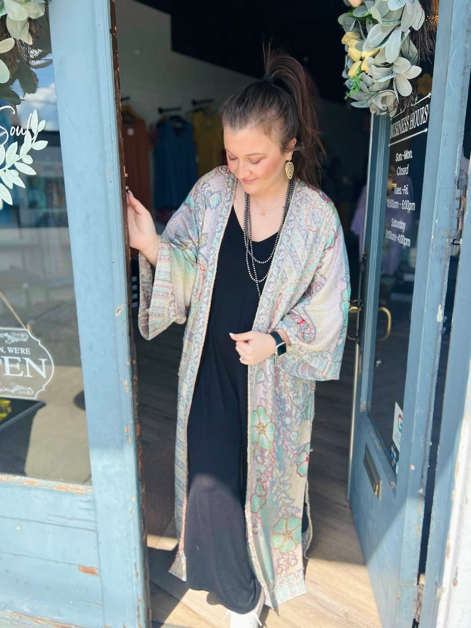 Lydia | Floral Boho Duster