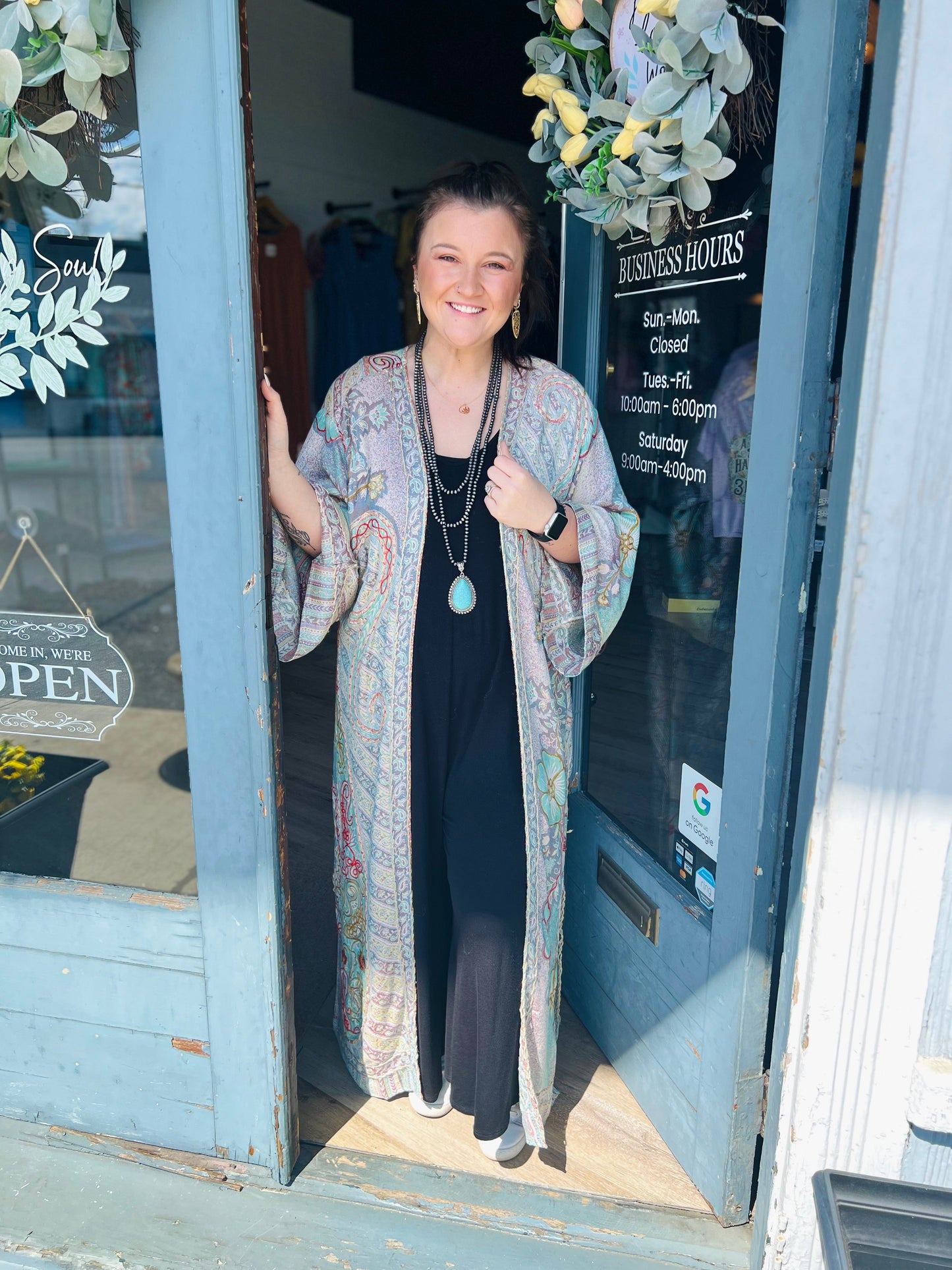 Lydia | Floral Boho Duster