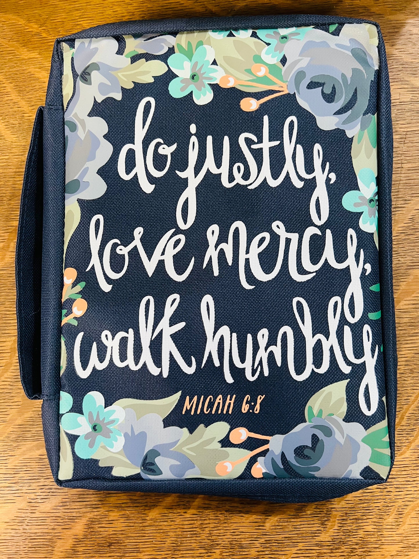 JUSTLY, MERCY, HUMBLY | Bible Cover