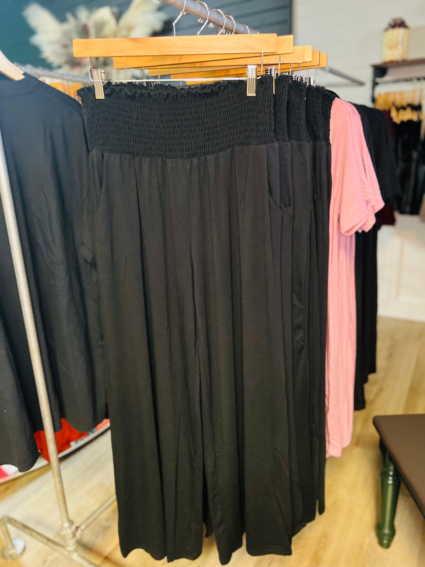 Smocked Waist Lounge Pants