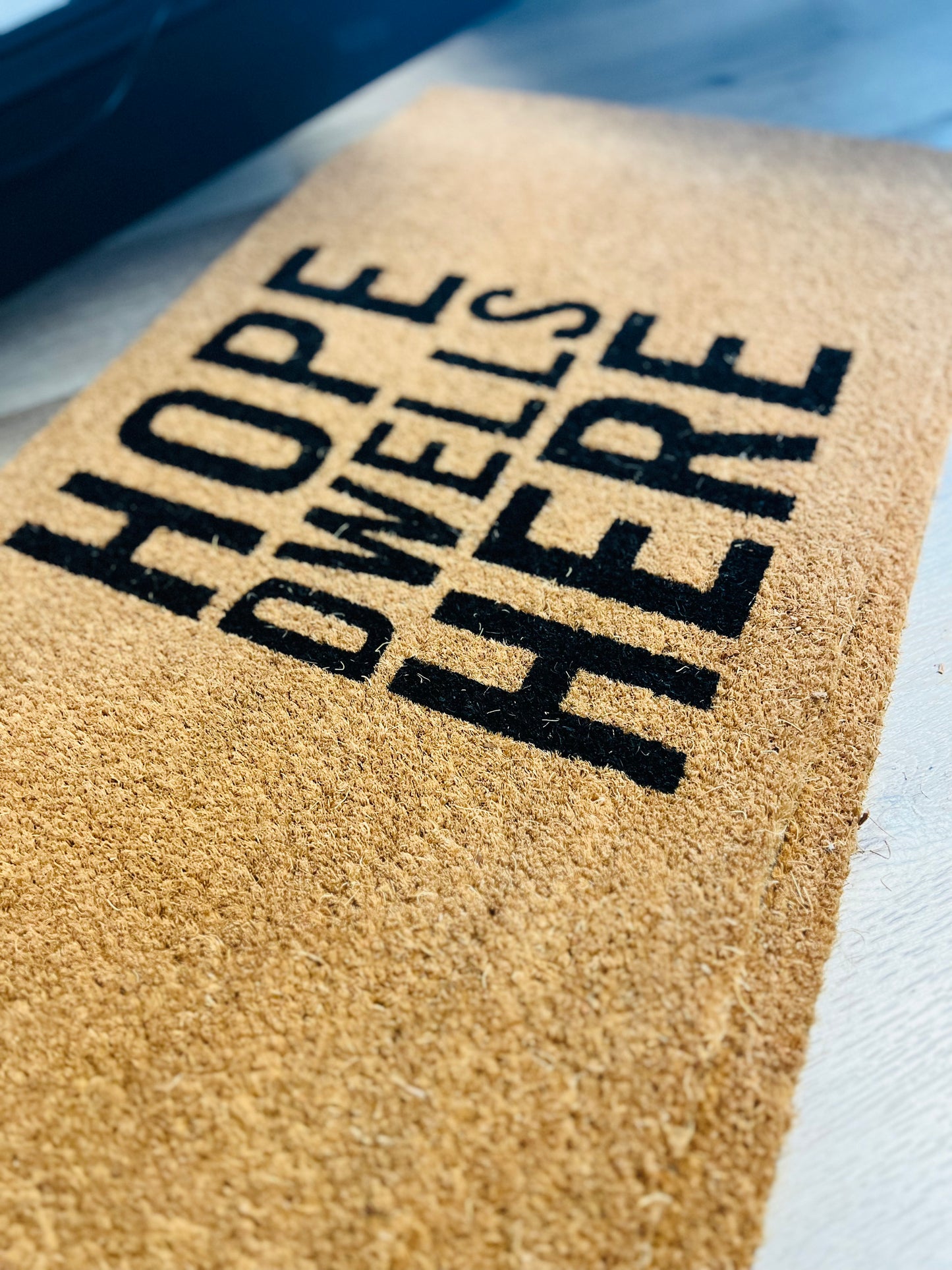 HOPE DWELLS HERE | Door Mat