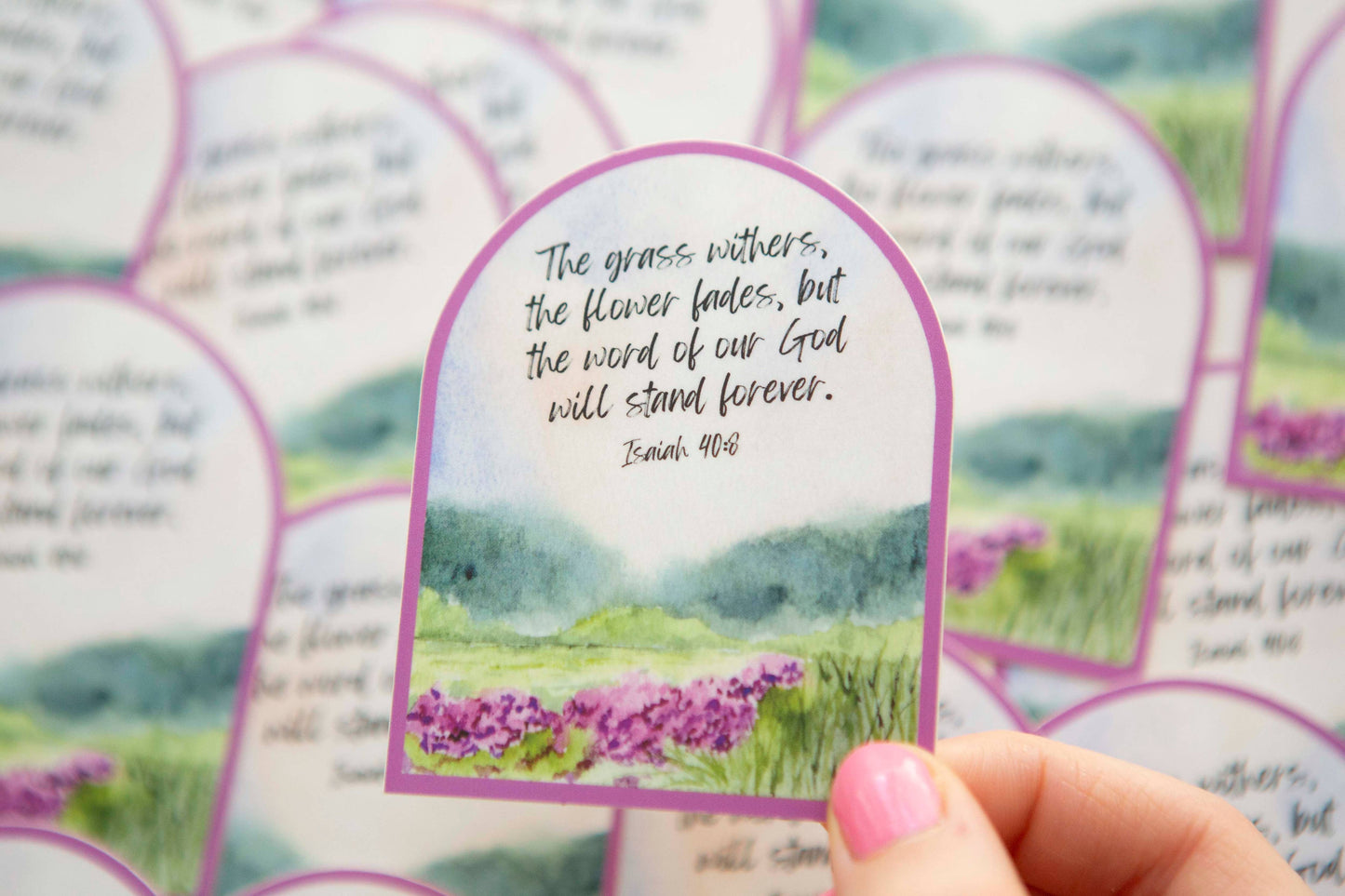Isaiah 40:8 | Vinyl Sticker