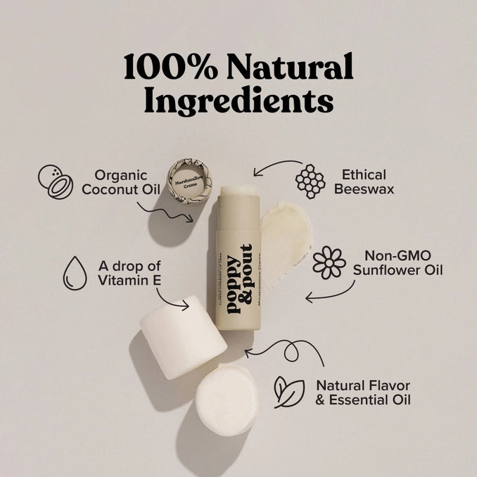 Marshmallow Creme | Lip Balm - Tan