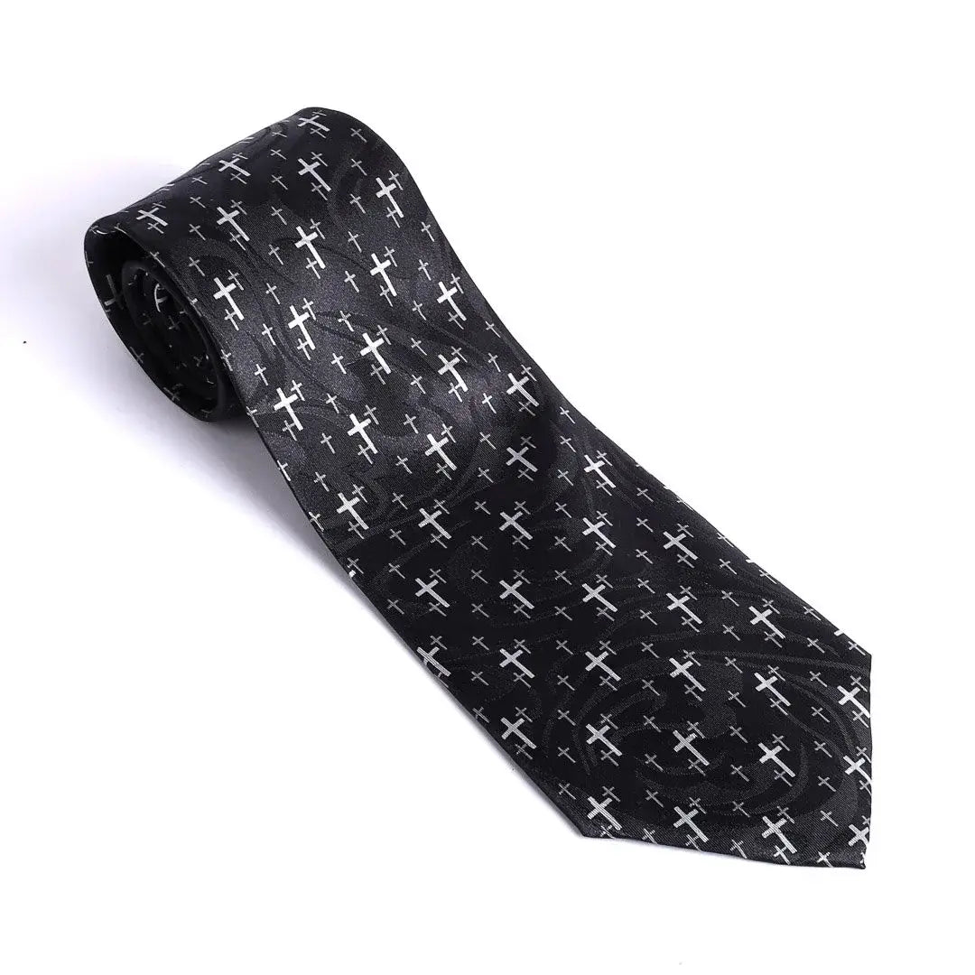 Tie - Floating Crosses