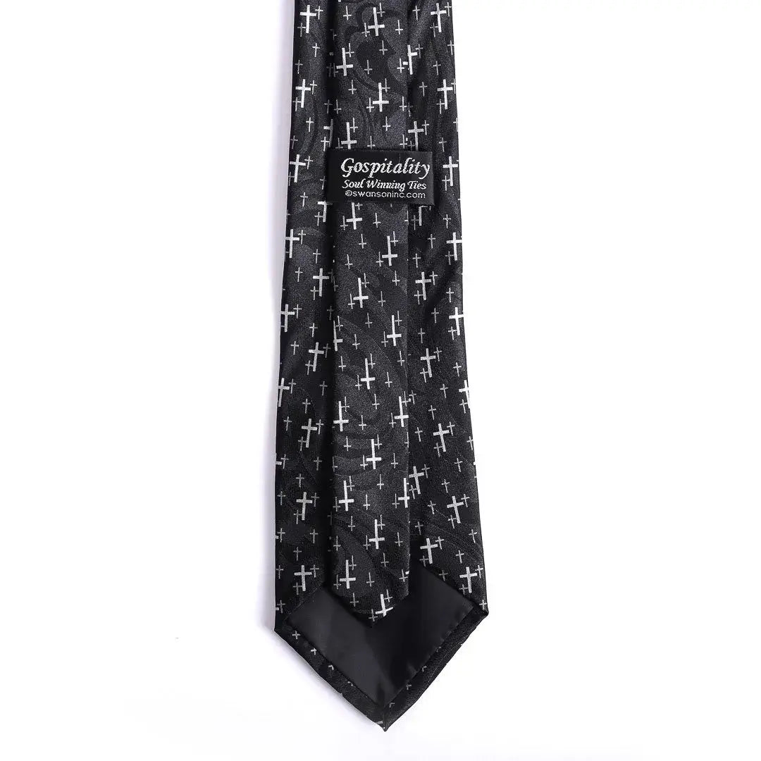 Tie - Floating Crosses