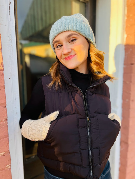 Aleck | Winter Beanie - Light Grey