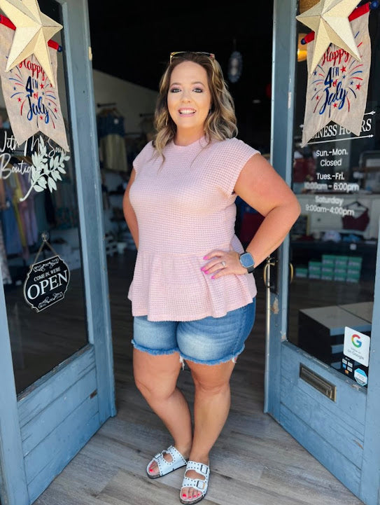 The Dorothea | Peplum Top