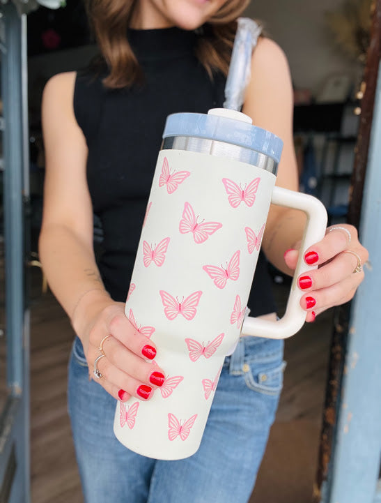 Butterfly | 40oz Stainless Steel Tumbler