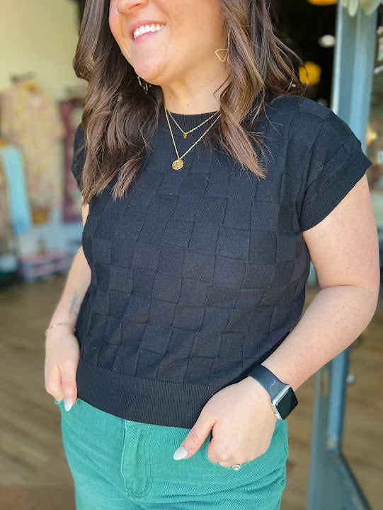 Fearfully & Wonderfully Made | Basketweave Top