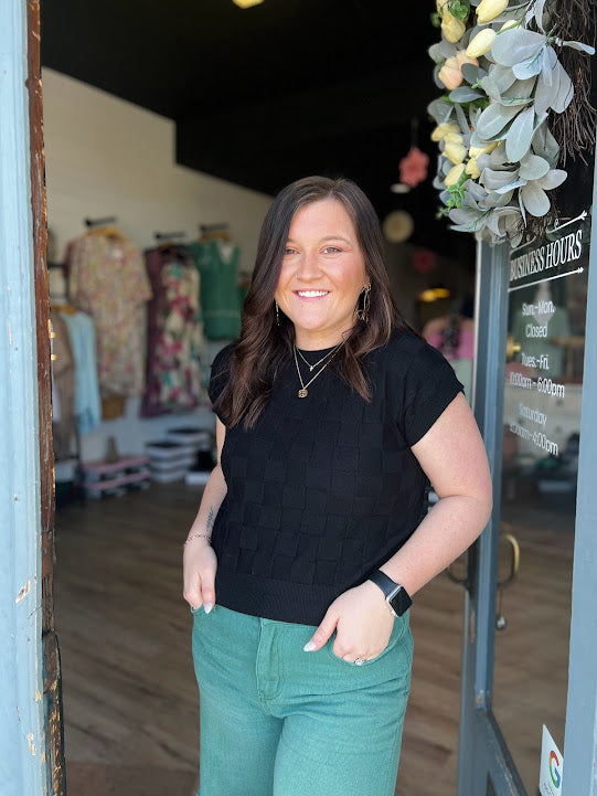 Fearfully & Wonderfully Made | Basketweave Top