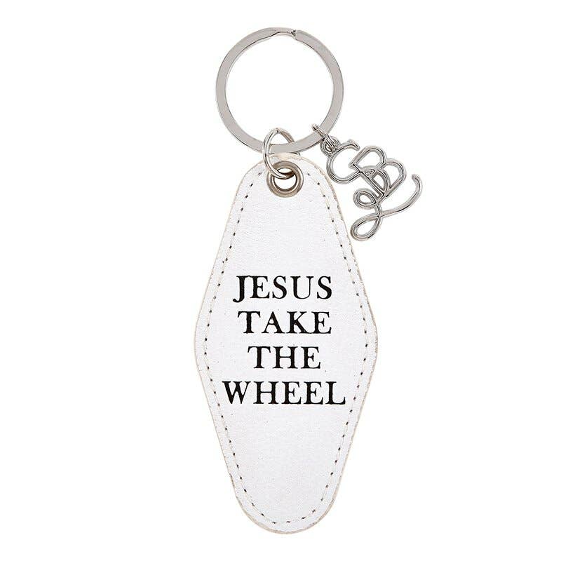 Key Tag - Jesus Take The Wheel