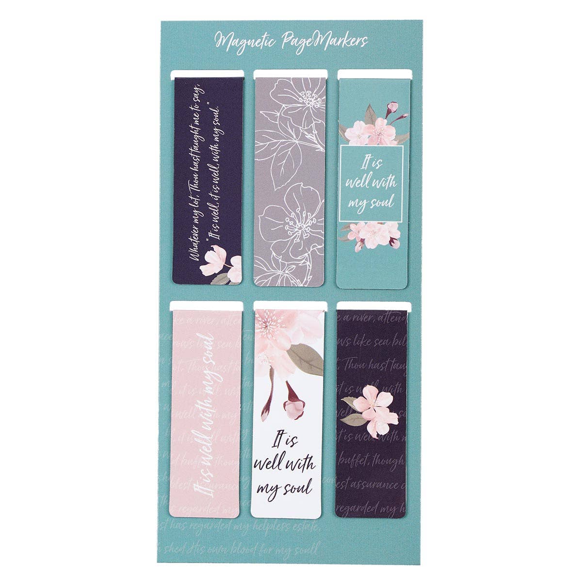 It Is Well With My Soul | Magnetic Bookmark Set