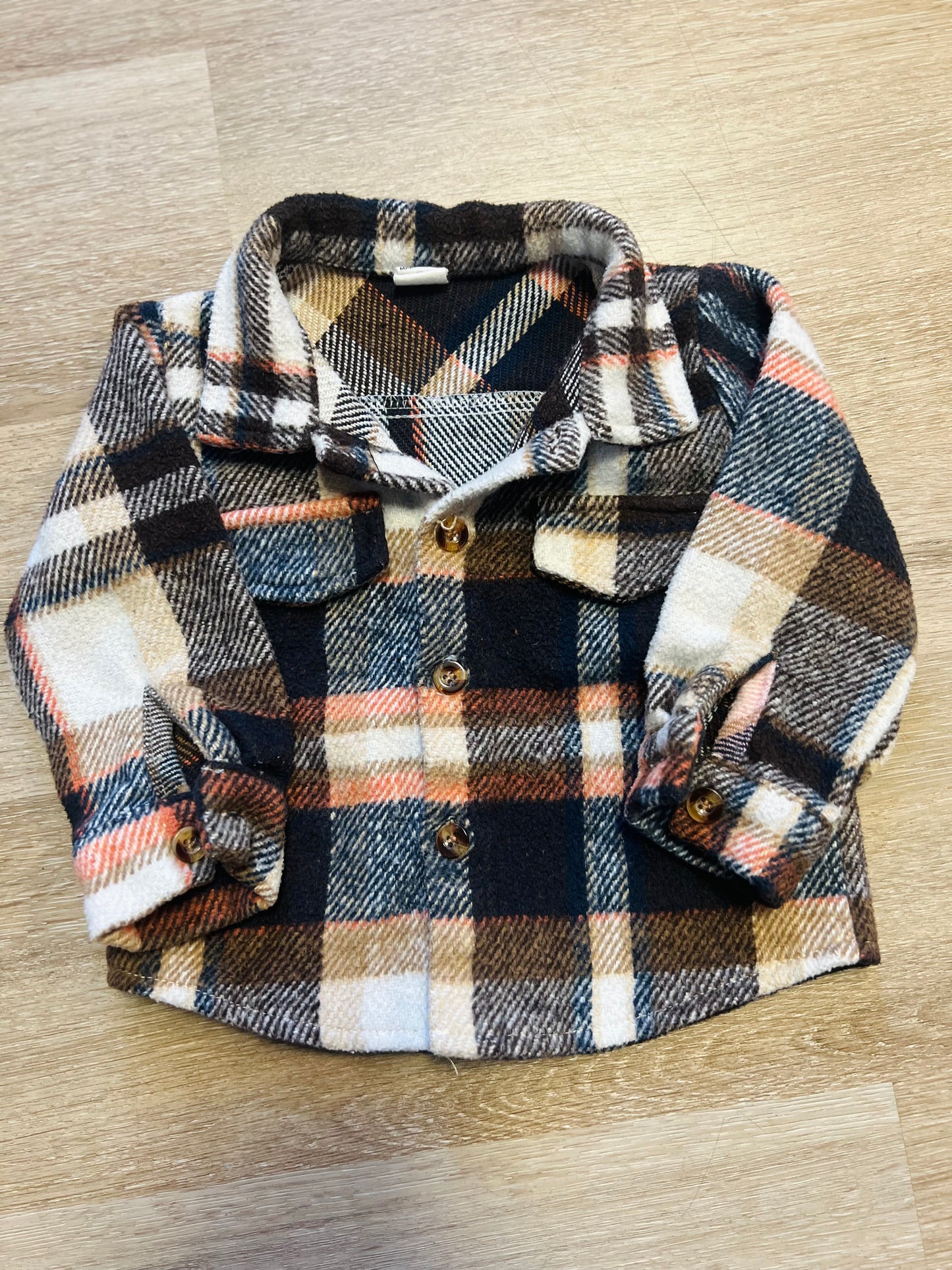 Toddler Boy Flannel - Size 12M