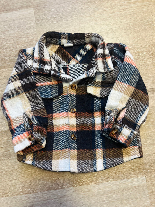 Toddler Boy Flannel - Size 12M