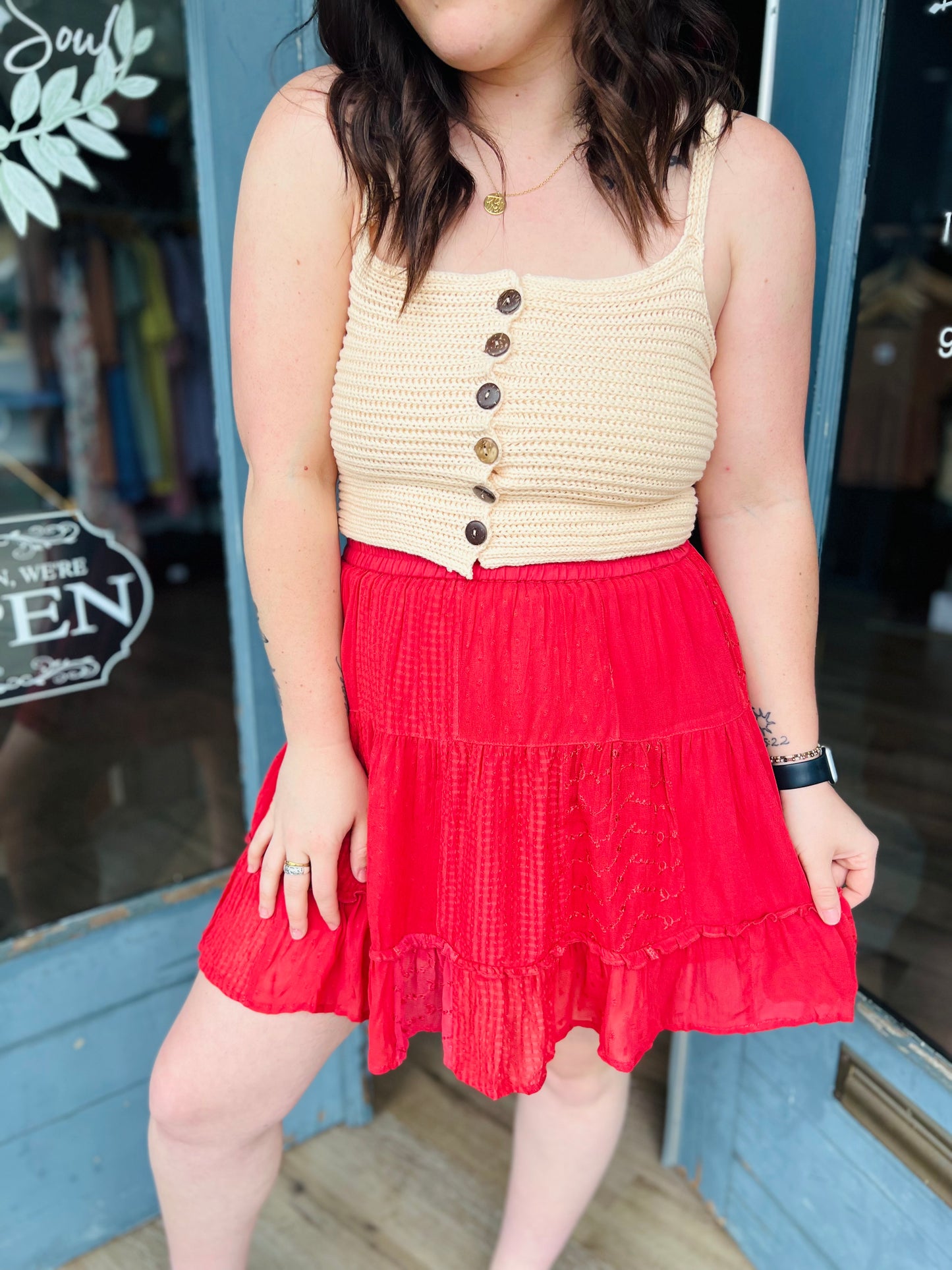 Viola | 4th of July Mini Skirt