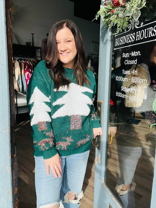 Christmas Tree Sweater