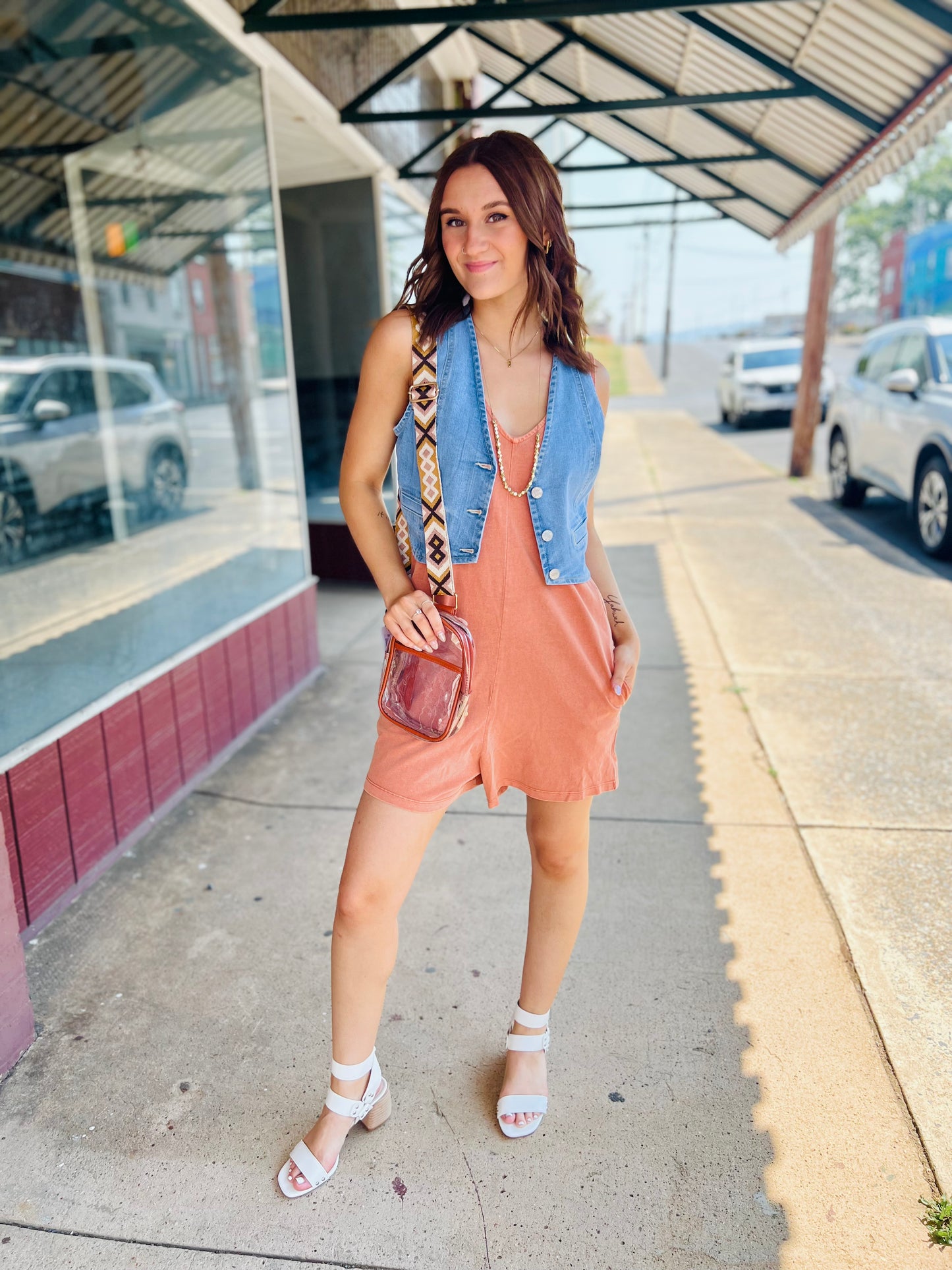 Jan | Sleeveless Romper