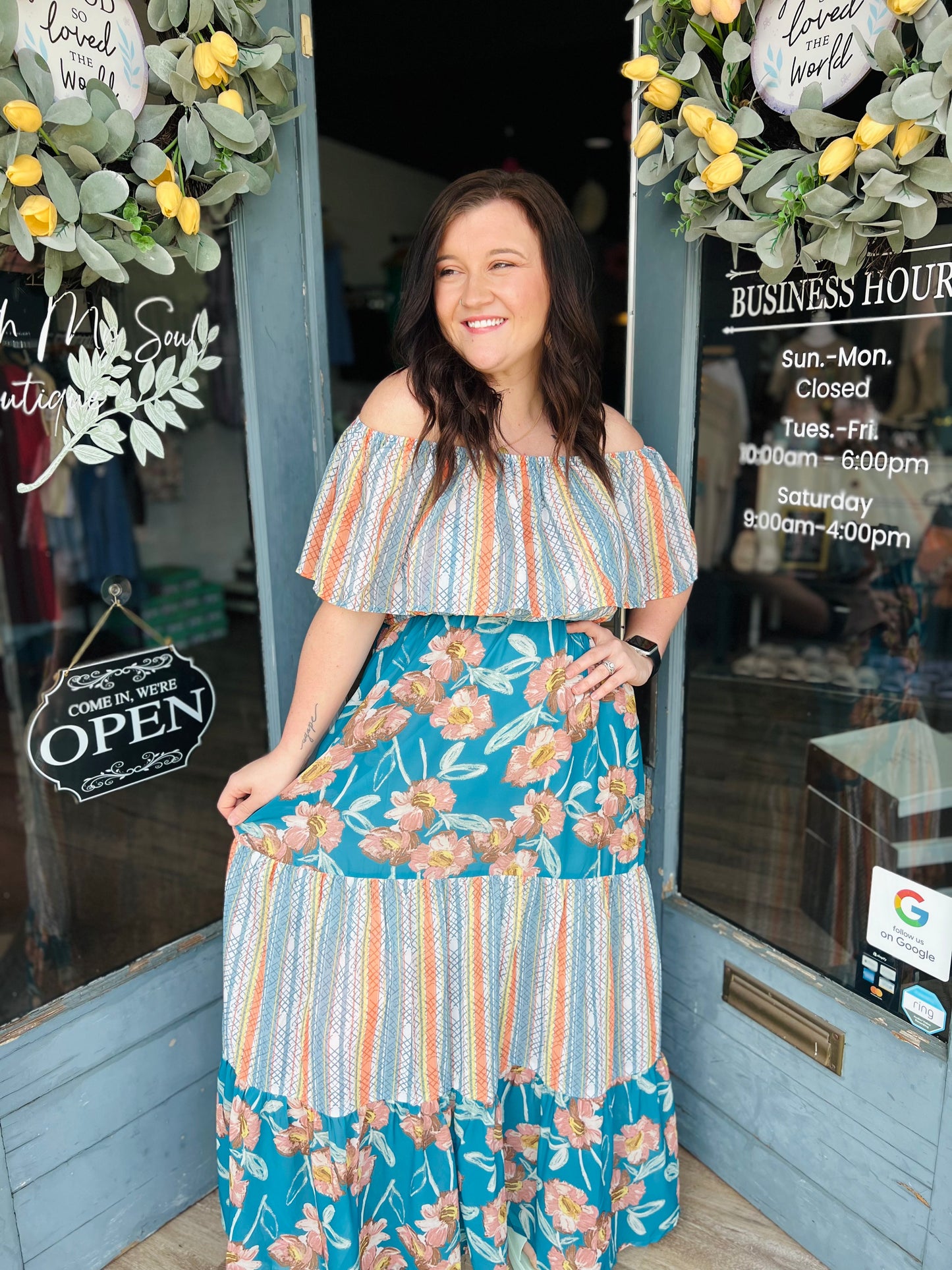 Tina | Tiered Maxi Dress