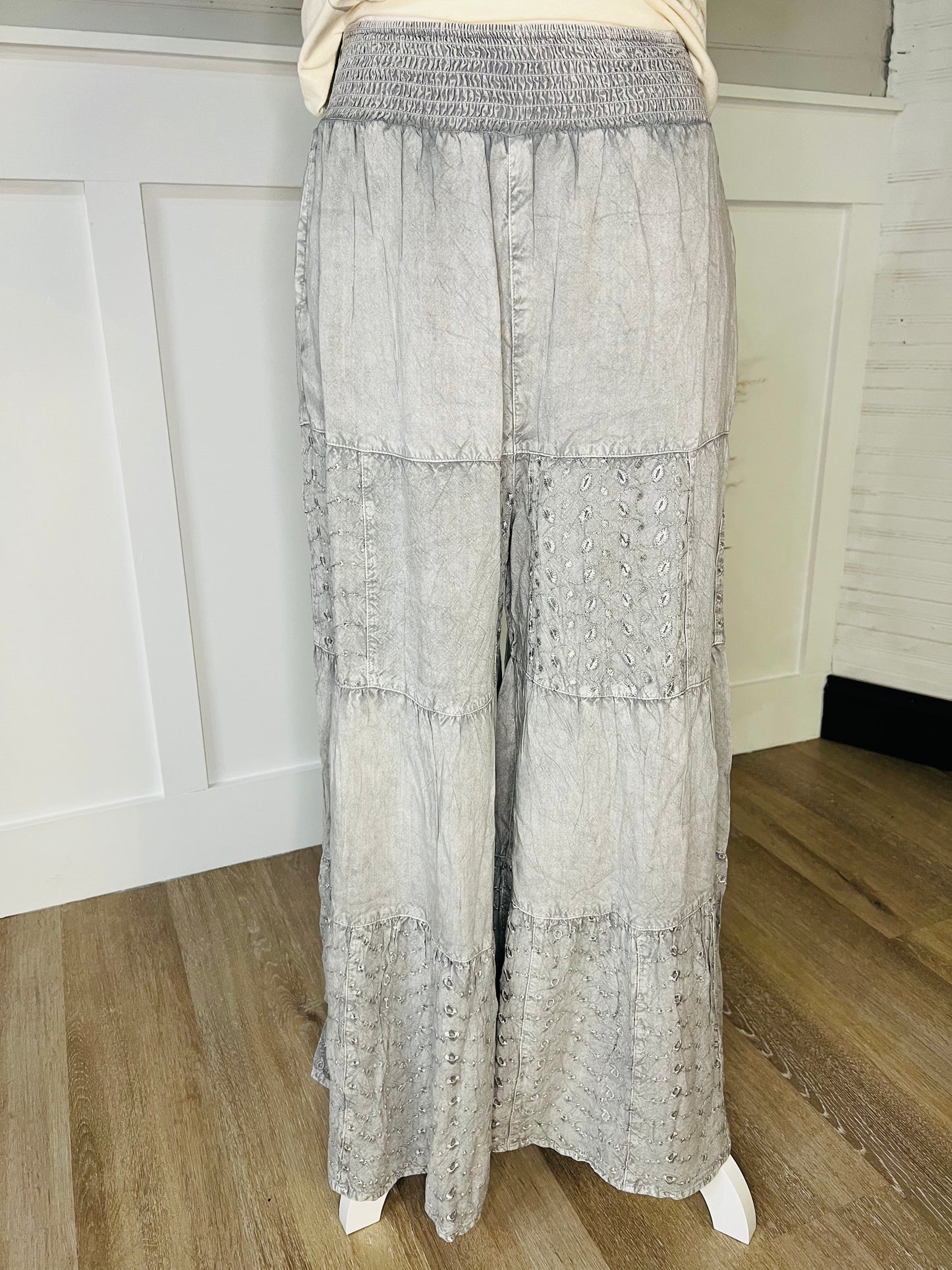 RyAnn | Boho Wide Leg Pants