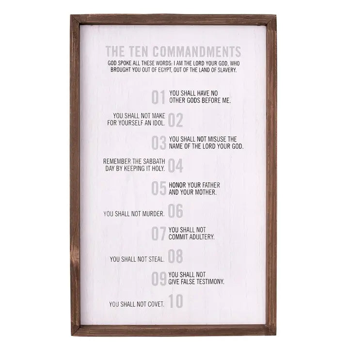 10 Commandments | Decor