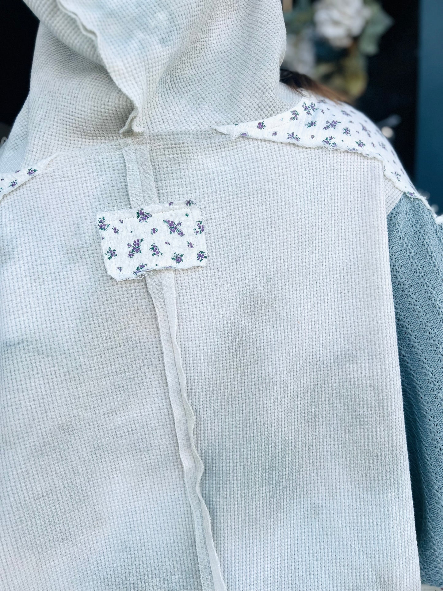 POL Jedida | Floral Patchwork Top