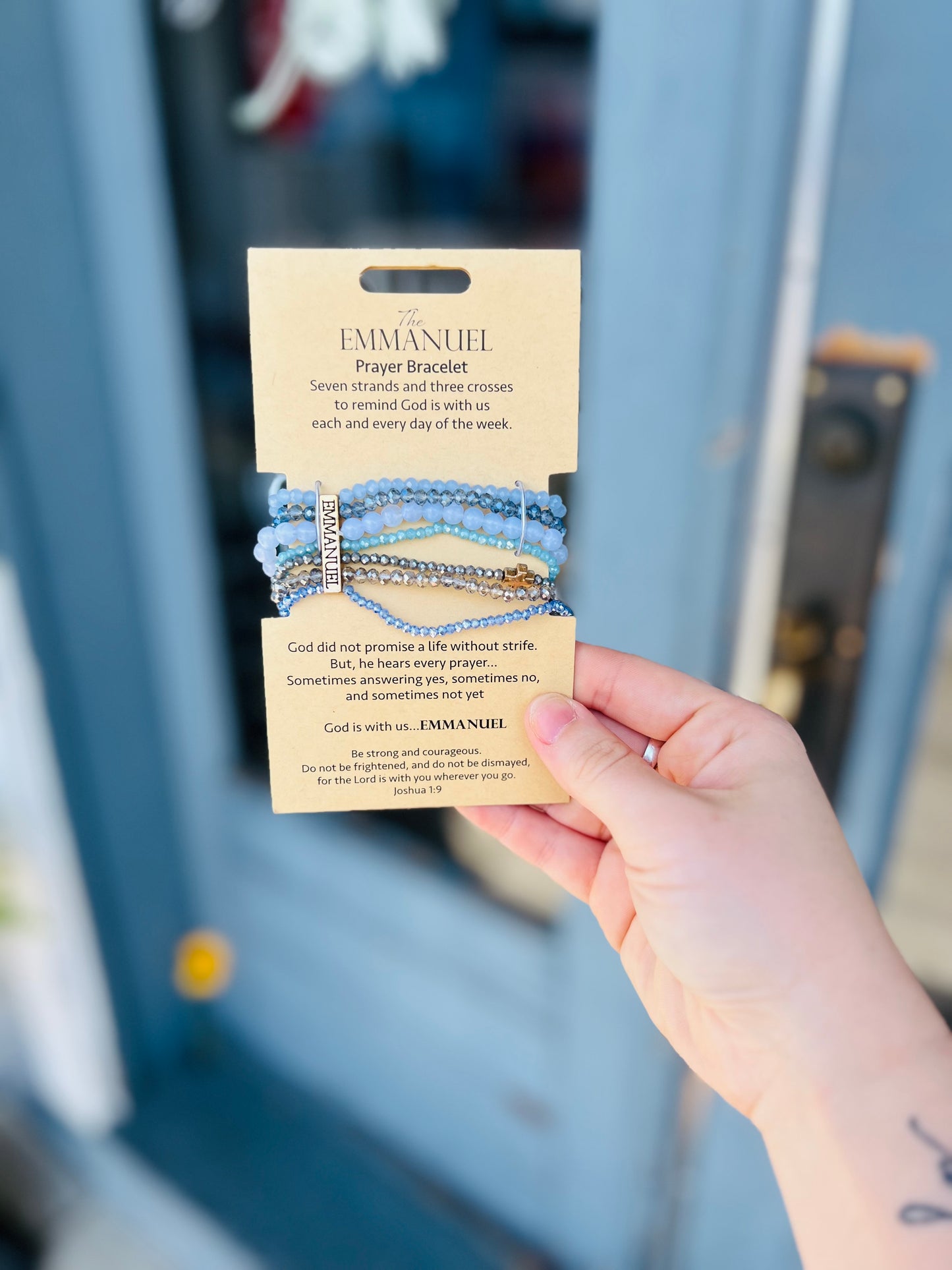 Emmanuel Bracelet | Blue