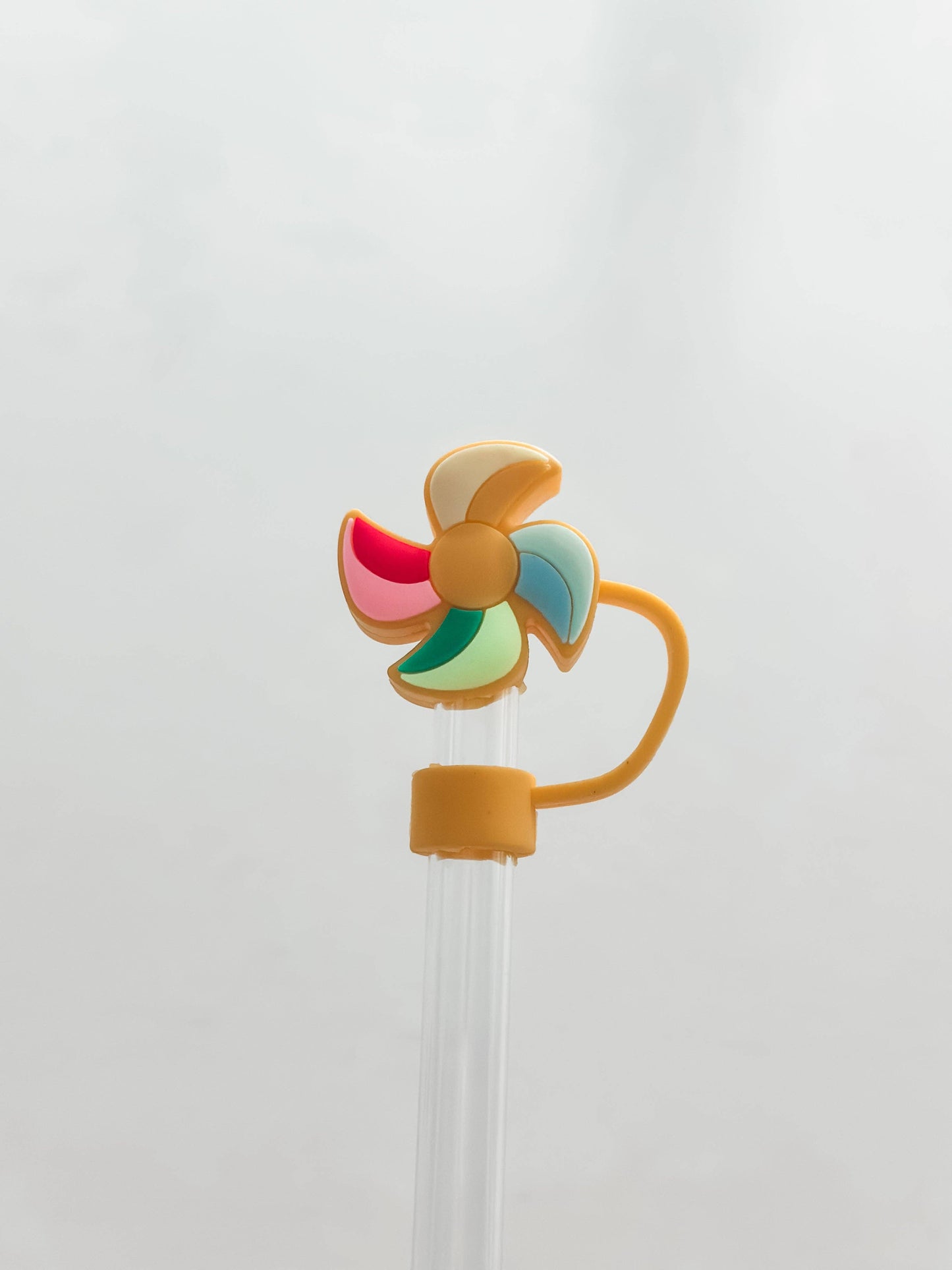 Pastel Windmill | Straw Cover