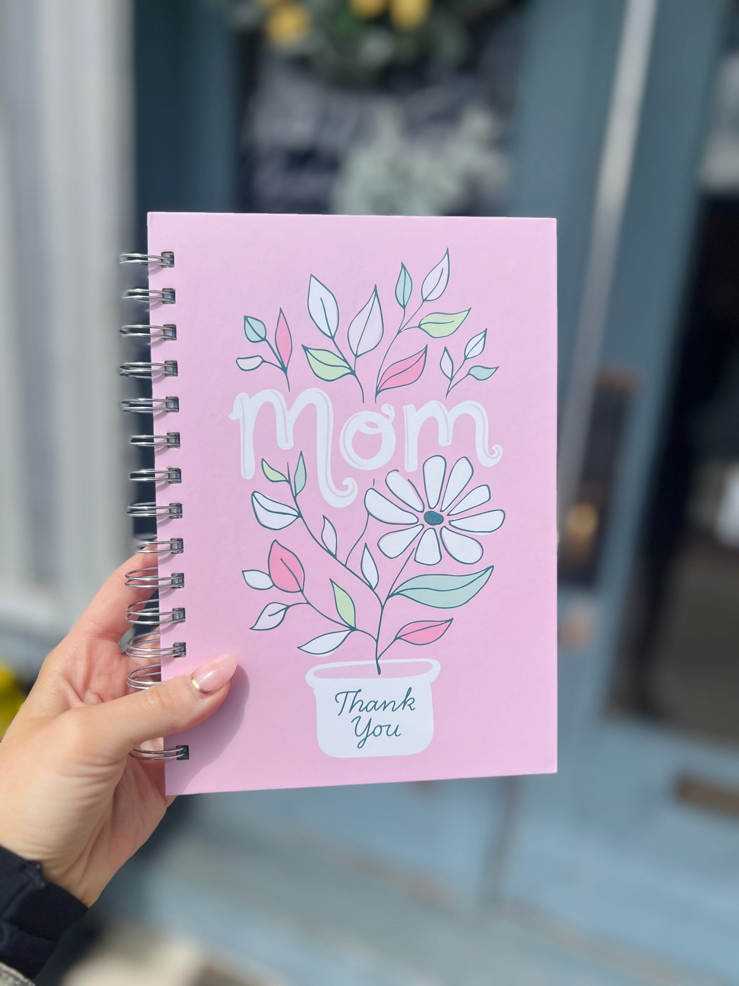 Thank You Mom | Daisy Wirebound Journal