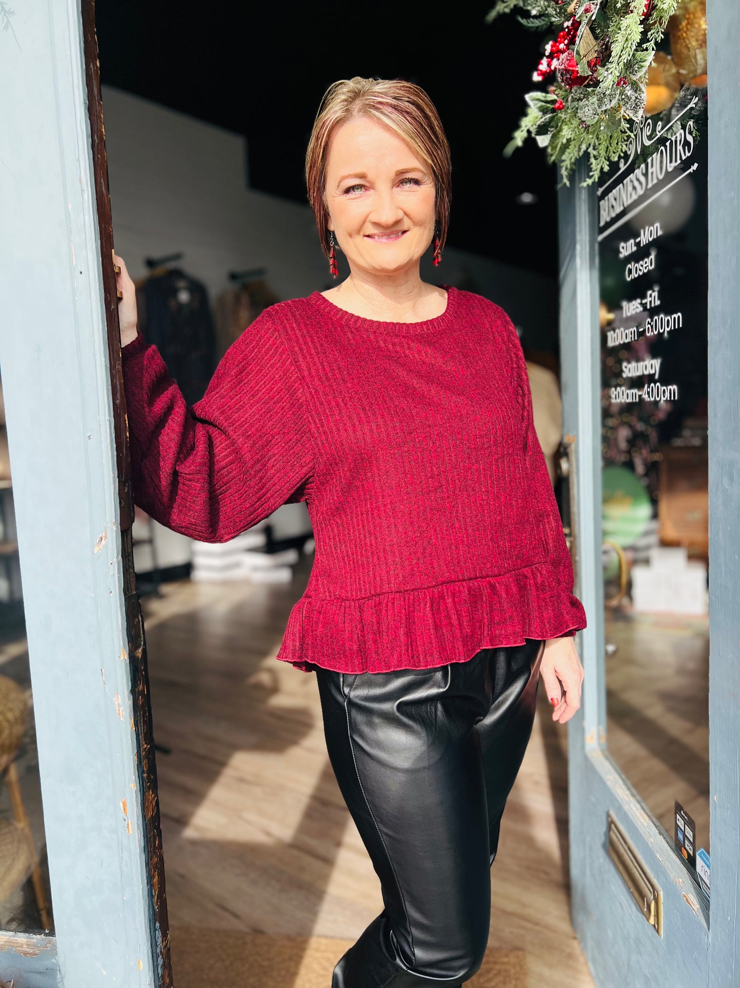 Julie's Favorite Ruffle Top