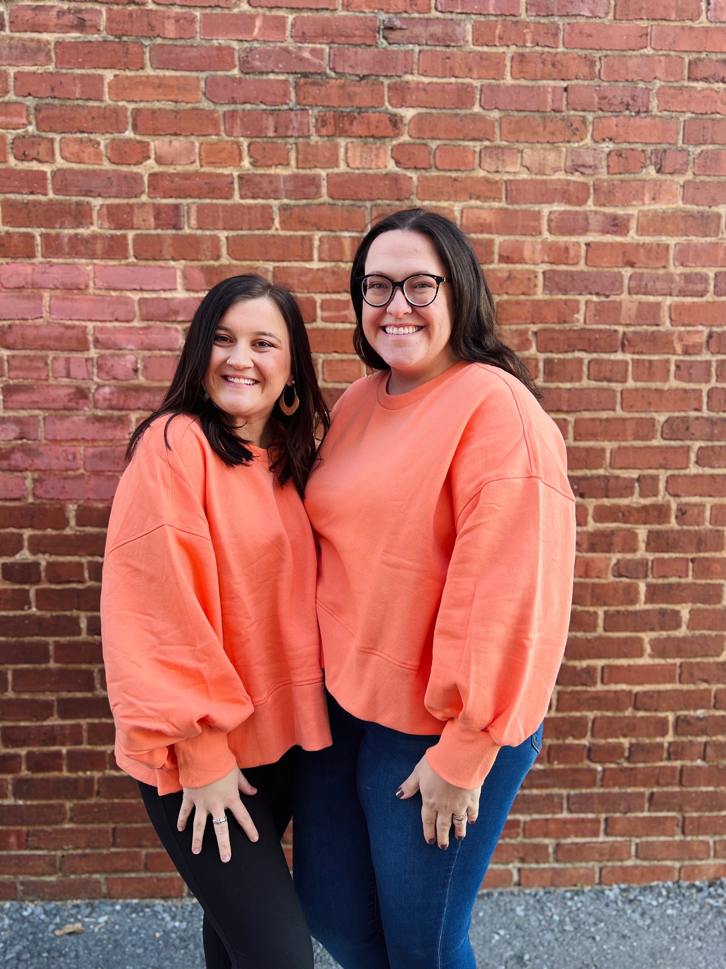 Hannie's Peachy Keen Crewneck