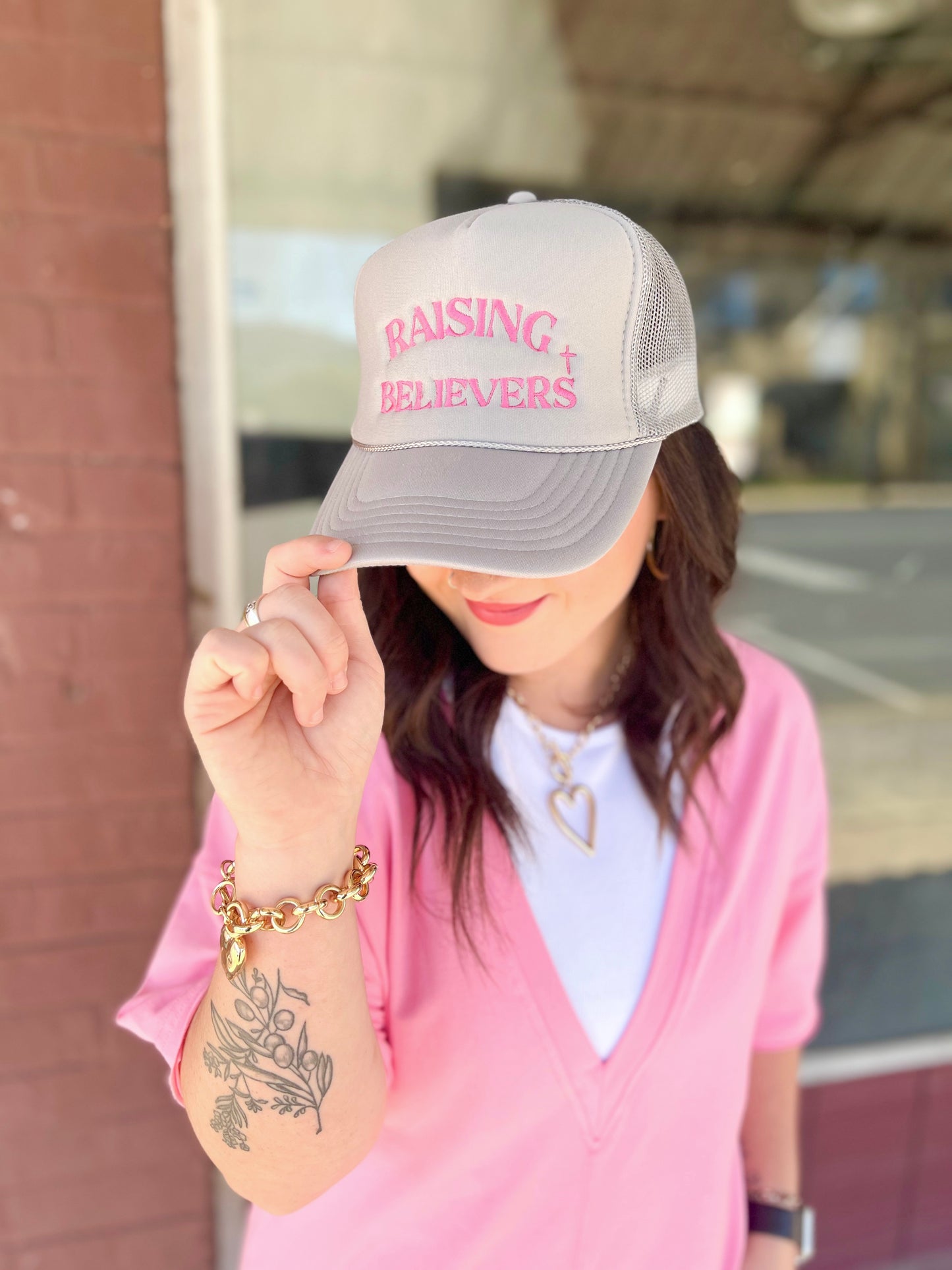 Raising Believers | Embroidered Trucker Hat