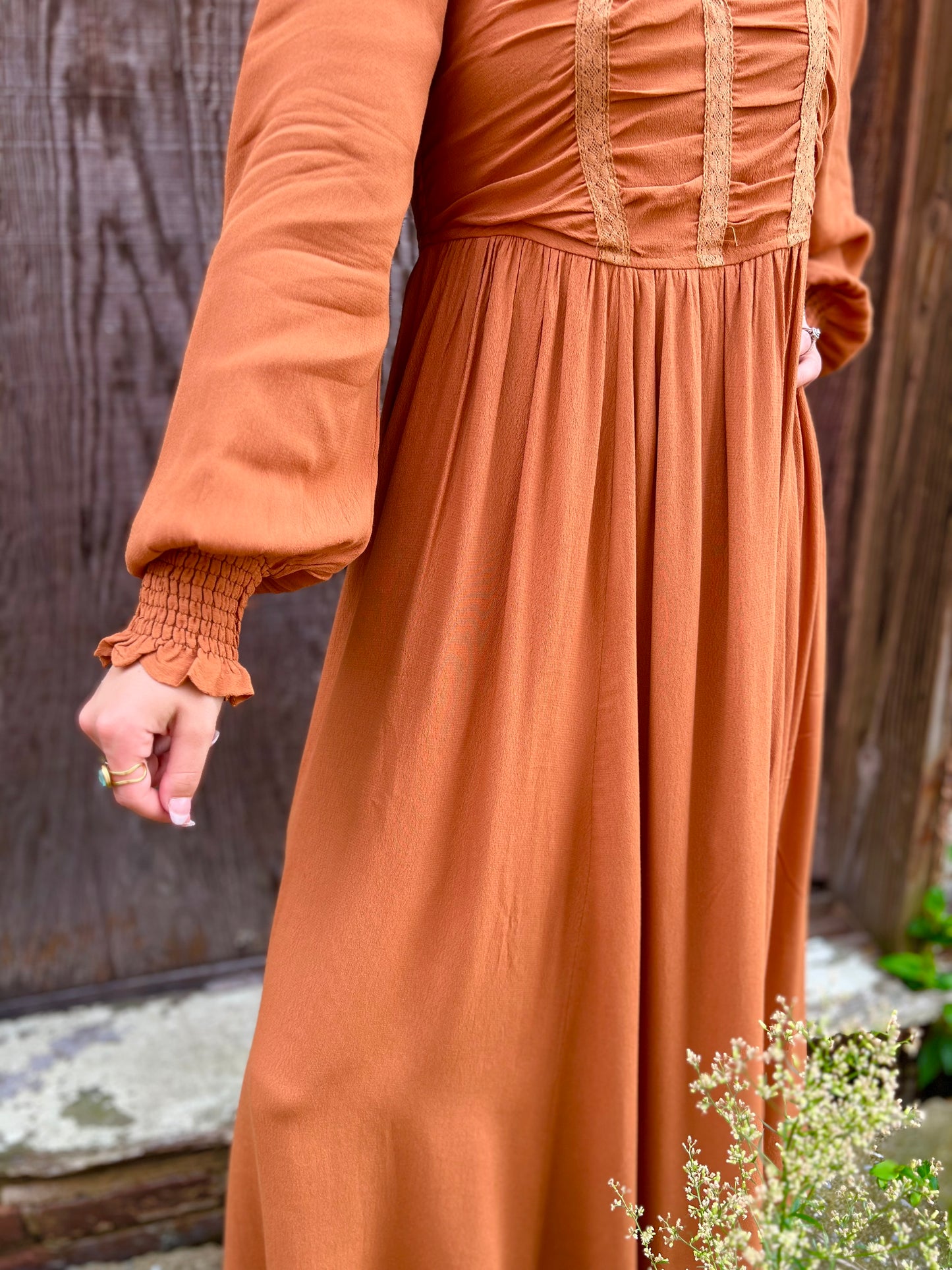 Fiona | Maxi Dress - Pumpkin