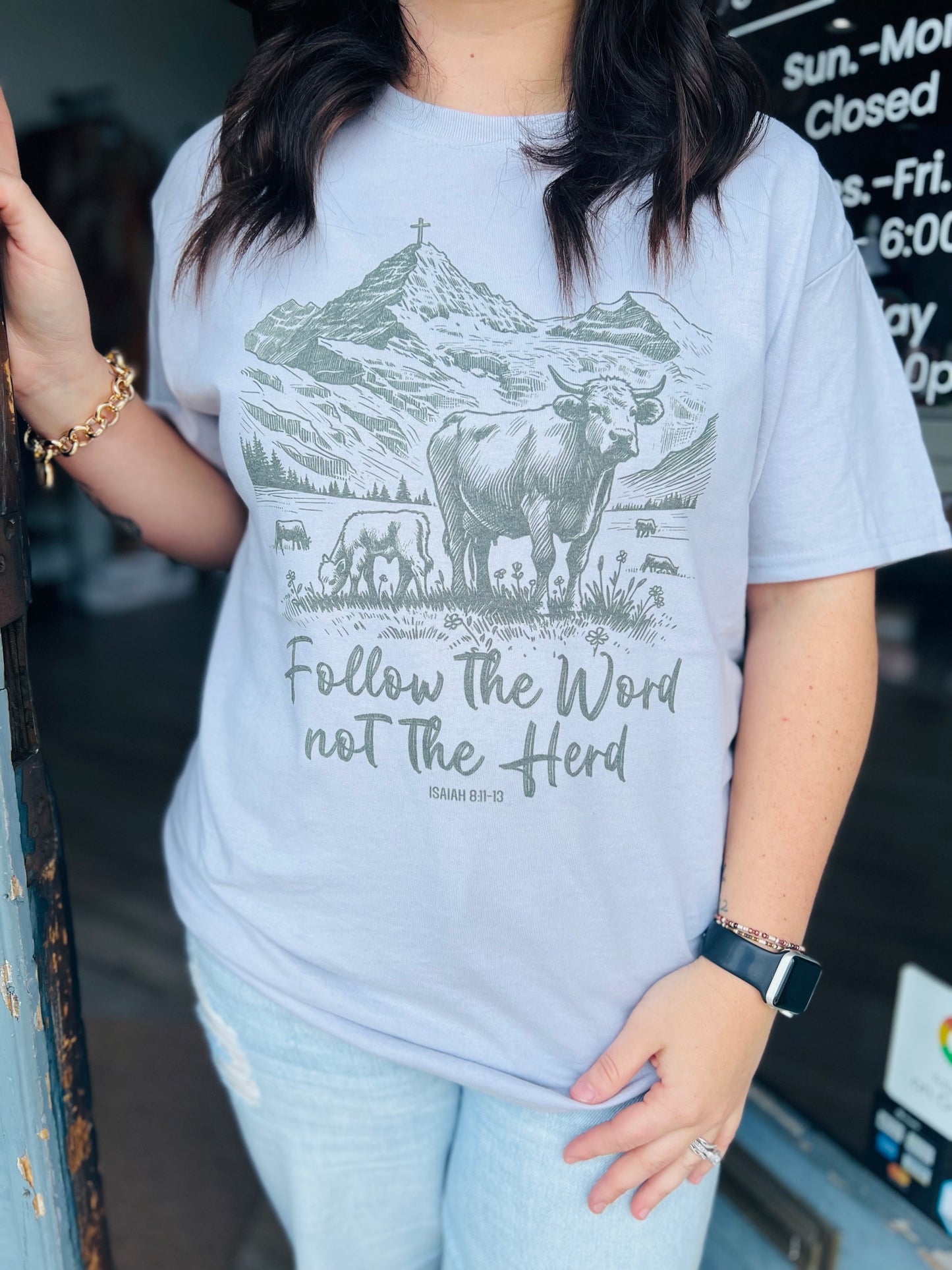 Follow The Word Not The Herd | Graphic Tee