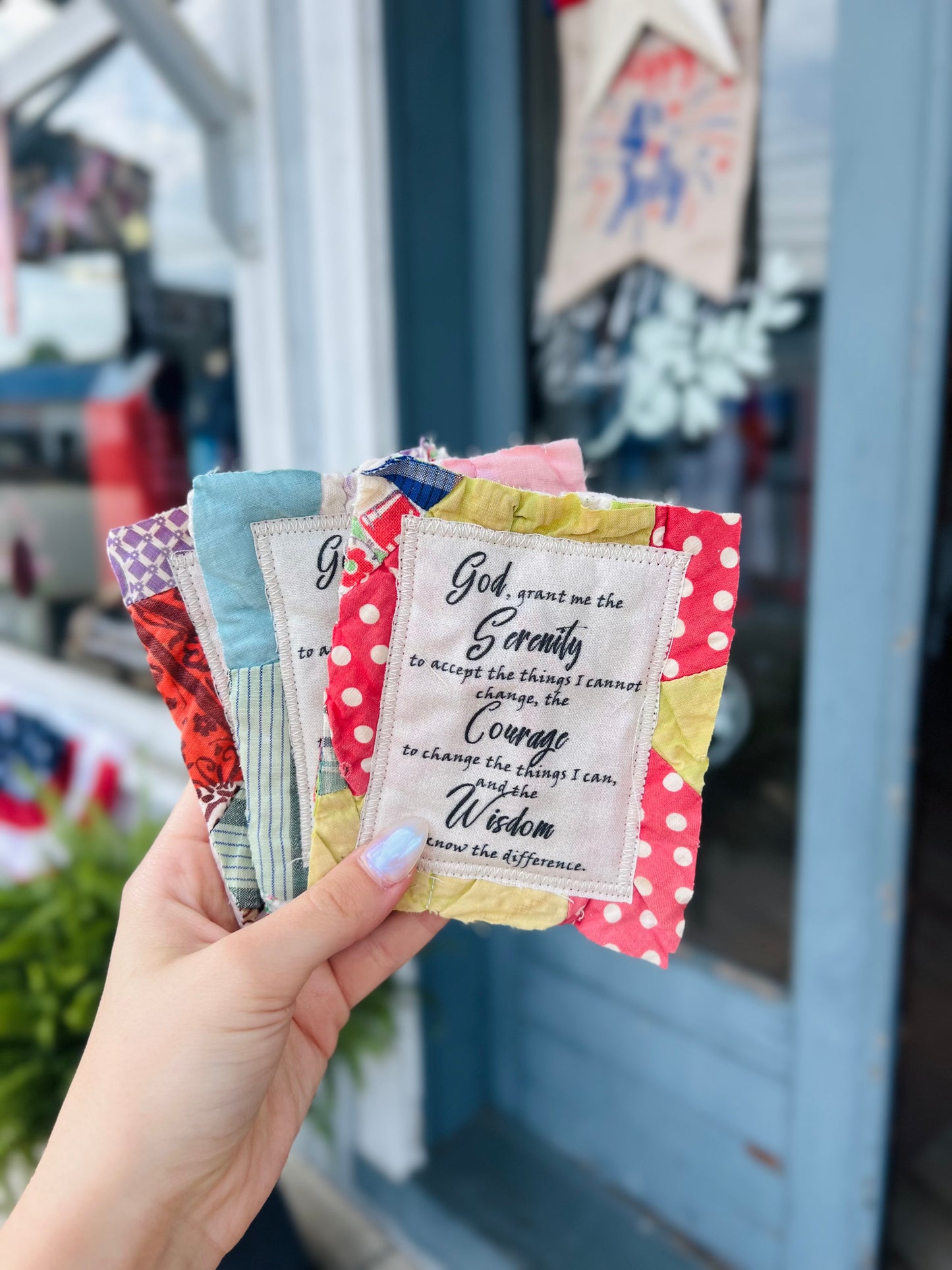 Mini Serenity Prayer Quilts