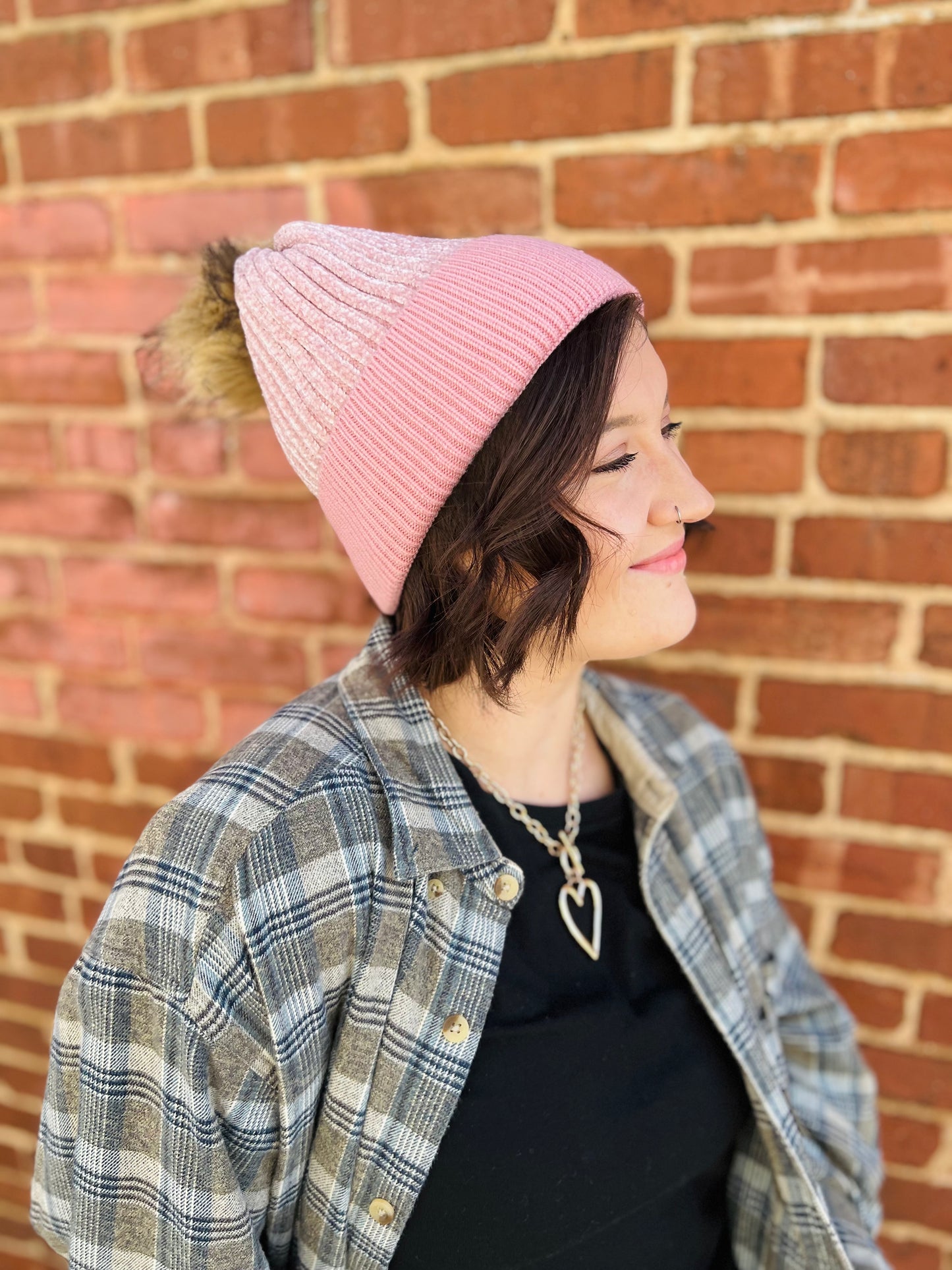 Bundle Me Up Beanie - Pink