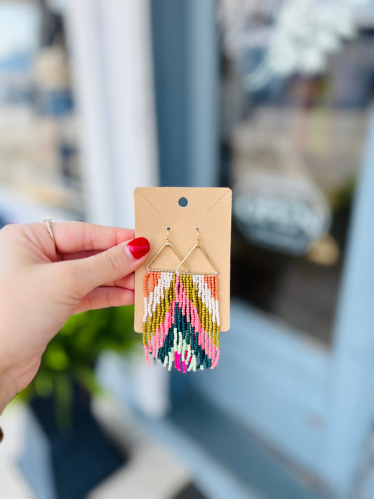 Desert Vibe | Beaded Earrings