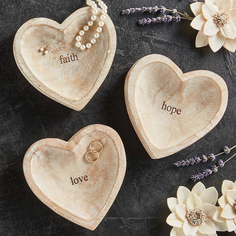Hope Wood Heart