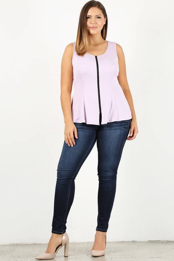 Conan | Curvy Peplum Top