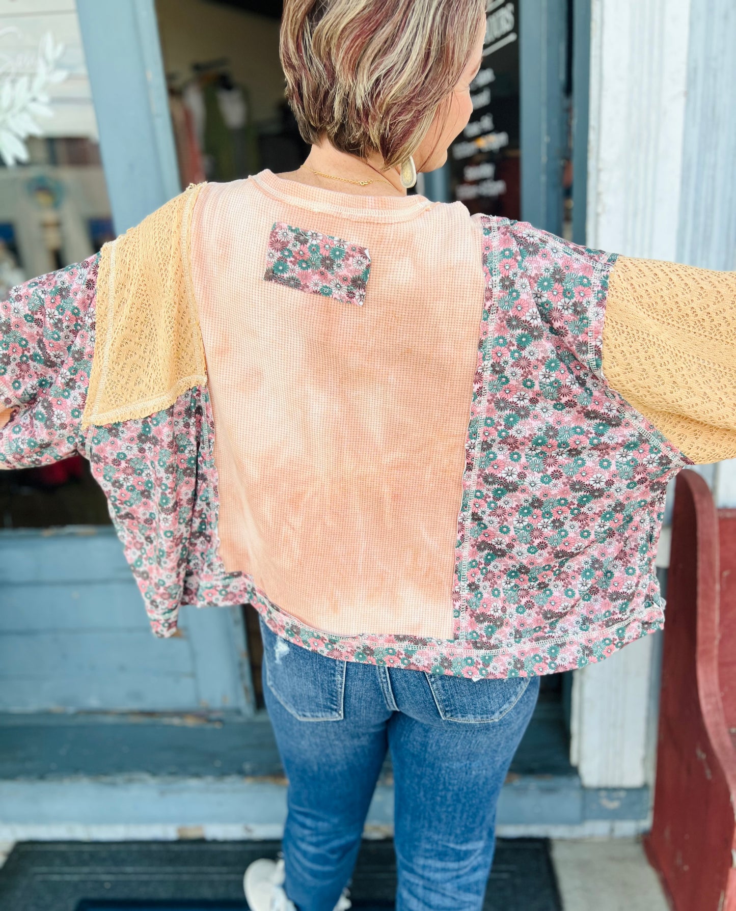 POL Elisheba | Oversized Floral Top