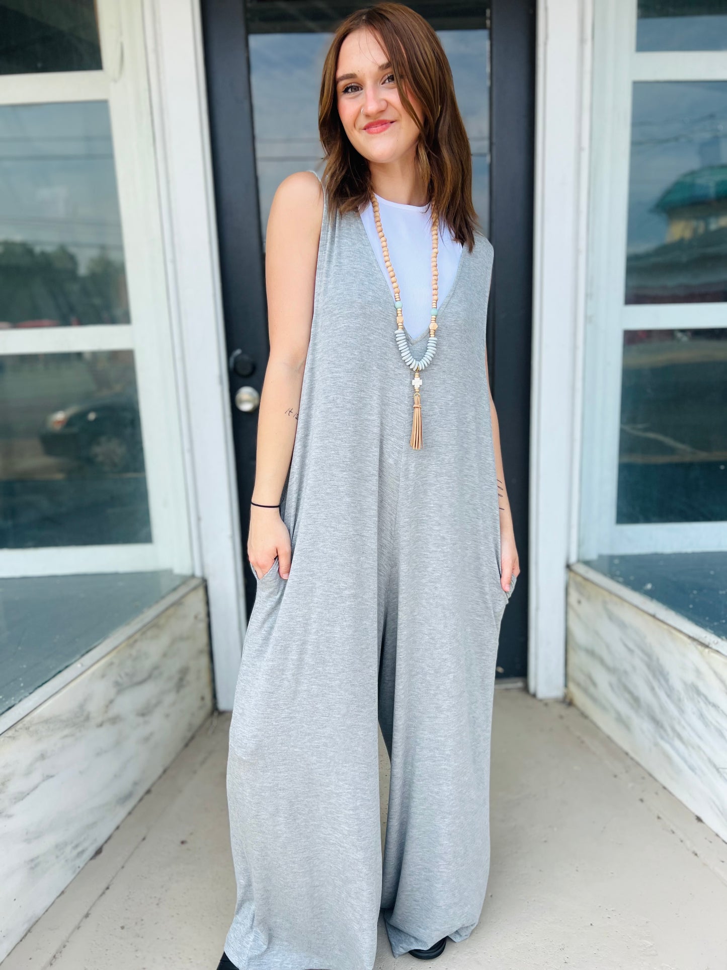 Cassidy | Wide Leg Jumpsuit