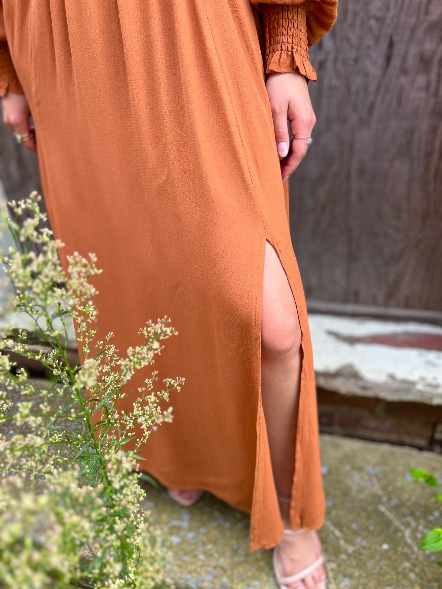 Fiona | Maxi Dress - Pumpkin