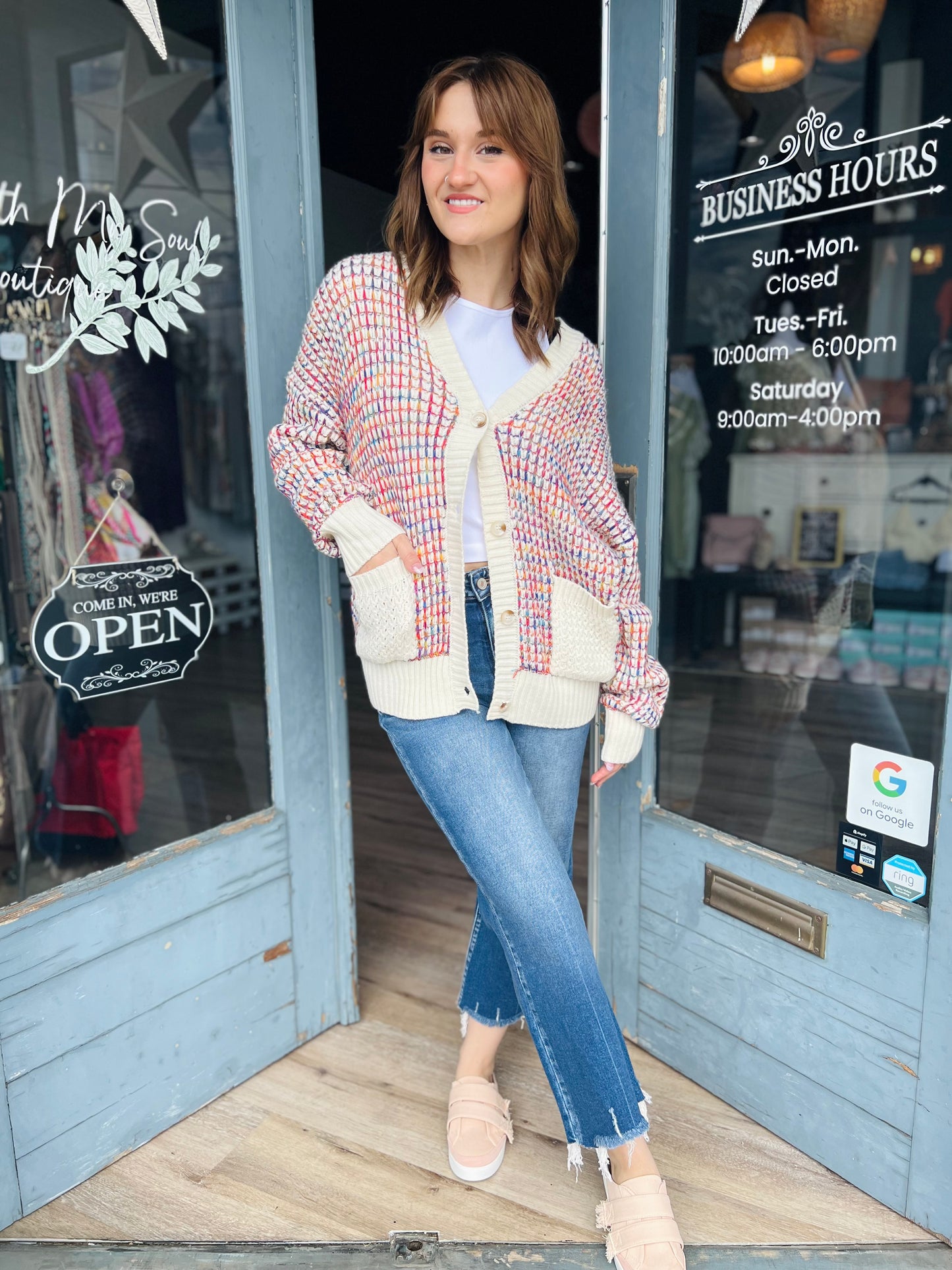 Genesis 9 Covenant Cardigan
